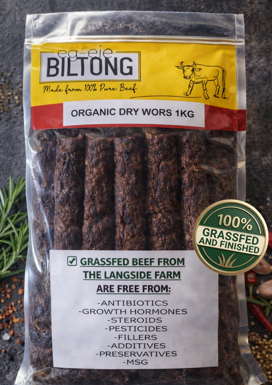 Organic Droë Wors 1kg